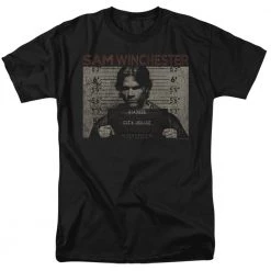 Trevco Men's Supernatural Sam Mug Shot Tee