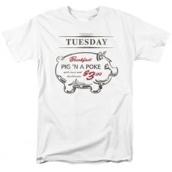 Trevco New Men's Supernatural Pig N Poke Tee