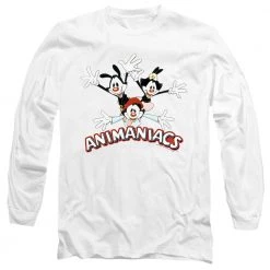 Trevco Men's Animaniacs Trio Long Sleeve Tee New