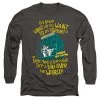 Trevco Men's Pinky And The Brain The World Long Sleeve Tee New