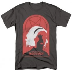 Trevco Men's Chilling Adventures Of Sabrina Sabrina And Salem Tee