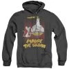 Trevco Men's Pinky And The Brain Lab Flask Heather Pullover Hoodie New