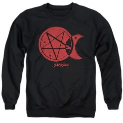 Trevco New Men's Chilling Adventures Of Sabrina Dark Moon Crewneck Sweatshirt