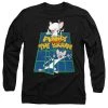 Trevco Men's Pinky And The Brain Ol Standard Long Sleeve Tee New