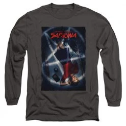 Trevco Men's Chilling Adventures Of Sabrina Key Art Long Sleeve Tee New