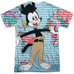 Trevco Men's Animaniacs Yakko World Sublimated Tee New