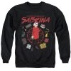 Trevco New Men's Chilling Adventures Of Sabrina Circle Crewneck Sweatshirt