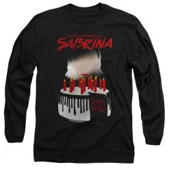 Trevco Men's Chilling Adventures Of Sabrina Dark Baptism Long Sleeve Tee