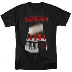 Trevco Men's Chilling Adventures Of Sabrina Dark Baptism Tee New