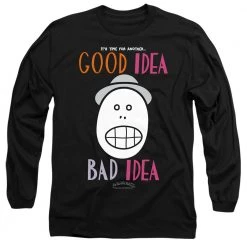 Trevco New Men's Animaniacs Good Idea Bad Idea Long Sleeve Tee