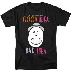 Trevco New Men's Animaniacs Good Idea Bad Idea Tee