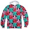 Trevco New Men's Animaniacs Squares Sublimated Pullover Hoodie