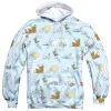 Trevco Men's Pinky And The Brain Experiments Sublimated Pullover Hoodie