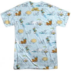 Trevco Men's Pinky And The Brain Experiments Sublimated Tee New