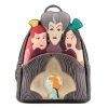 Loungefly Disney Villains Scene Evil Stepmother And Stepsisters Mini Backpack New