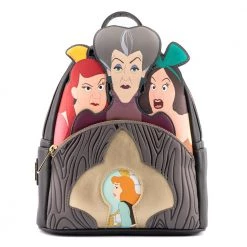 Loungefly Disney Villains Scene Evil Stepmother And Stepsisters Mini Backpack New