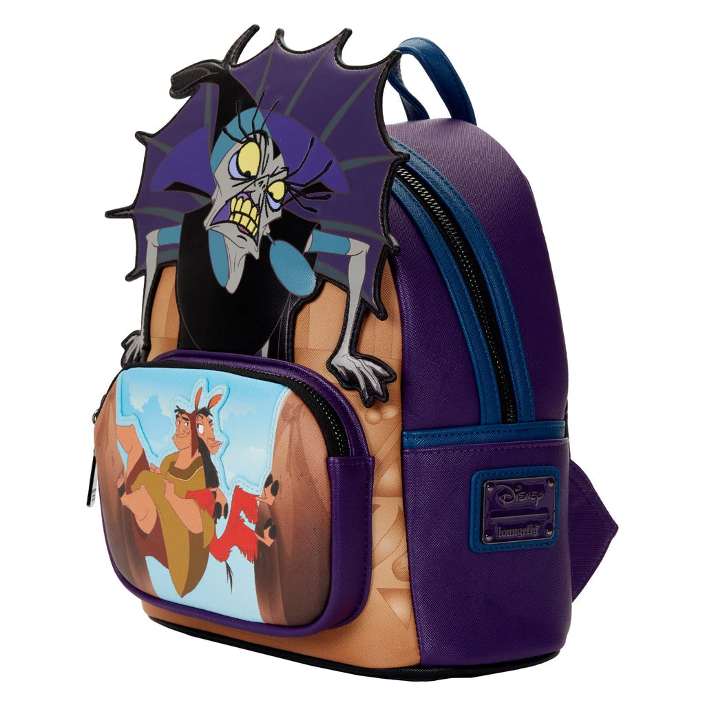 Loungefly Disney Emperor's New Groove Villains Scene Yzma Mini Backpack 2 Loungefly Disney Emperor's New Groove Villains Scene Yzma Mini Backpack