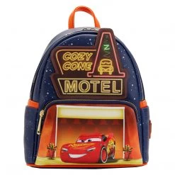 Loungefly Disney Pixar Moments Cars Cozy Cone Mini Backpack New