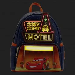 Loungefly Disney Pixar Moments Cars Cozy Cone Mini Backpack New