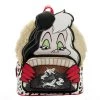 Loungefly Disney 101 Dalmatians Villains Scene Cruella Mini Backpack New