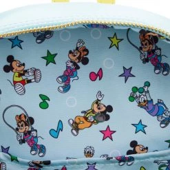 New Loungefly Disney Mousercise Mini Backpack