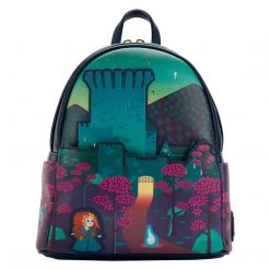 Loungefly Disney Brave Princess Castle Series Mini Backpack New