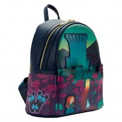 Loungefly Disney Brave Princess Castle Series Mini Backpack New