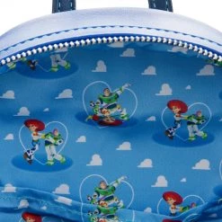 New Loungefly Pixar Moments Toy Story Jessie And Buzz Mini Backpack