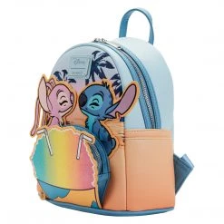 Loungefly Lilo And Stitch Snow Cone Date Night Mini Backpack