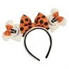Loungefly Disney Ghost Minnie Mouse Glow In The Dark Ears Headband New