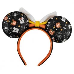 Loungefly Disney Spooky Mickey And Minnie Candy Corn Ears Headband