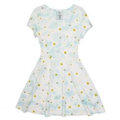 New Loungefly Disney Winnie The Pooh Daisy Skater Dress 11 New Loungefly Disney Winnie The Pooh Daisy Skater Dress