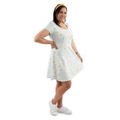New Loungefly Disney Winnie The Pooh Daisy Skater Dress 13 New Loungefly Disney Winnie The Pooh Daisy Skater Dress
