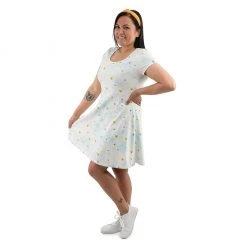 New Loungefly Disney Winnie The Pooh Daisy Skater Dress 14 New Loungefly Disney Winnie The Pooh Daisy Skater Dress
