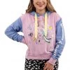Loungefly Disney Alice In Wonderland Rabbit Hole Crop Unisex Hoodie