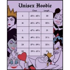 New Loungefly Disney Villains Club Good To Be Bad Hoodie