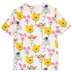 Loungefly Disney Winnie The Pooh & Friends Balloons Print Tee New