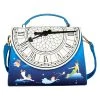 New Loungefly Disney Peter Pan Glow Clock Crossbody