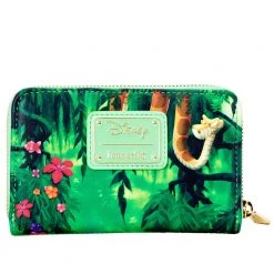 Loungefly Disney Jungle Book Bare Necessities Ziparound Wallet New