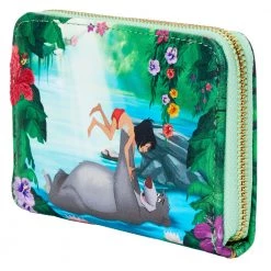 Loungefly Disney Jungle Book Bare Necessities Ziparound Wallet New