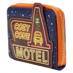 Loungefly Disney Pixar Moments Cars Cozy Cone Ziparound Wallet New