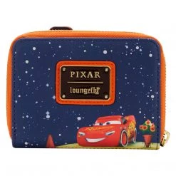 Loungefly Disney Pixar Moments Cars Cozy Cone Ziparound Wallet New