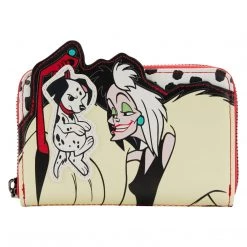 Loungefly Disney 101 Dalmatians Villains Scene Cruella Wallet New
