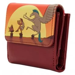 New Loungefly Disney Hercules 25th Anniversary Sunset Wallet