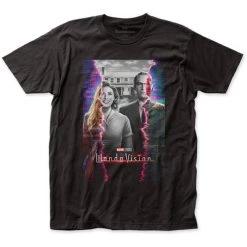 Impact Men's Marvel Wanda Vision Time Glitch Poster Tee