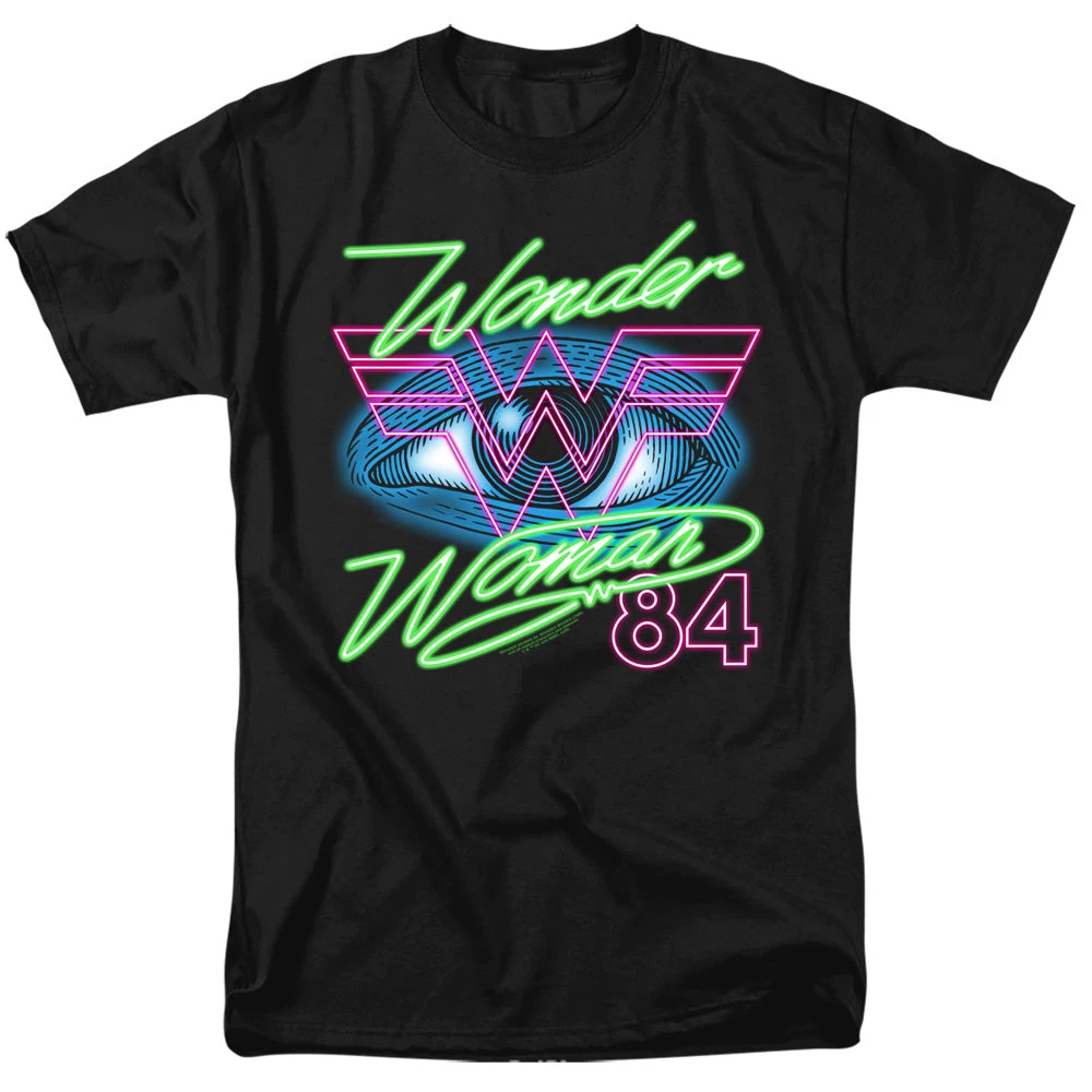 Trevco New Men's Wonder Woman 84 84 Eye Tee 1 Trevco New Men's Wonder Woman 84 84 Eye Tee