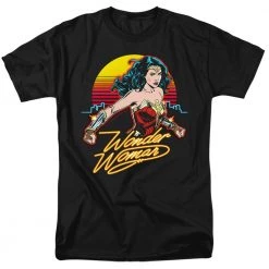 Trevco New Men's Wonder Woman 84 Skyline Tee