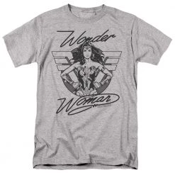 Trevco Men's Wonder Woman 84 Determined Wonder Tee