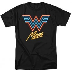 Trevco Men's Wonder Woman 84 Wonder Mom Neon Tee New