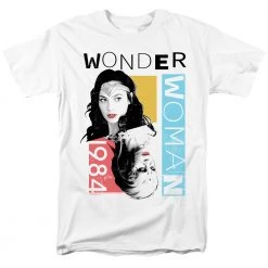 Trevco Men's Wonder Woman 84 Color Blocks Tee New